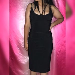 Simple black dress